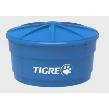 Caixa d'Água Polietileno 1500L Azul Tigre