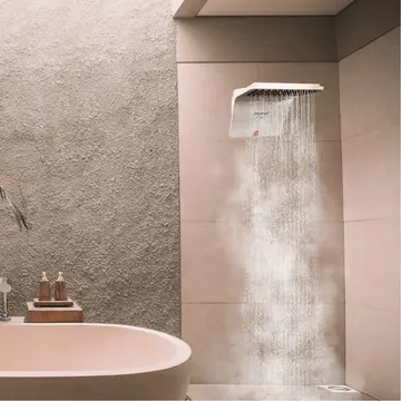 Ducha Eletrônica Ducali 7500W 220V Branca Zagonel 4