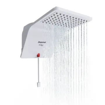 Ducha Eletrônica Ducali 7500W 220V Branca Zagonel 1