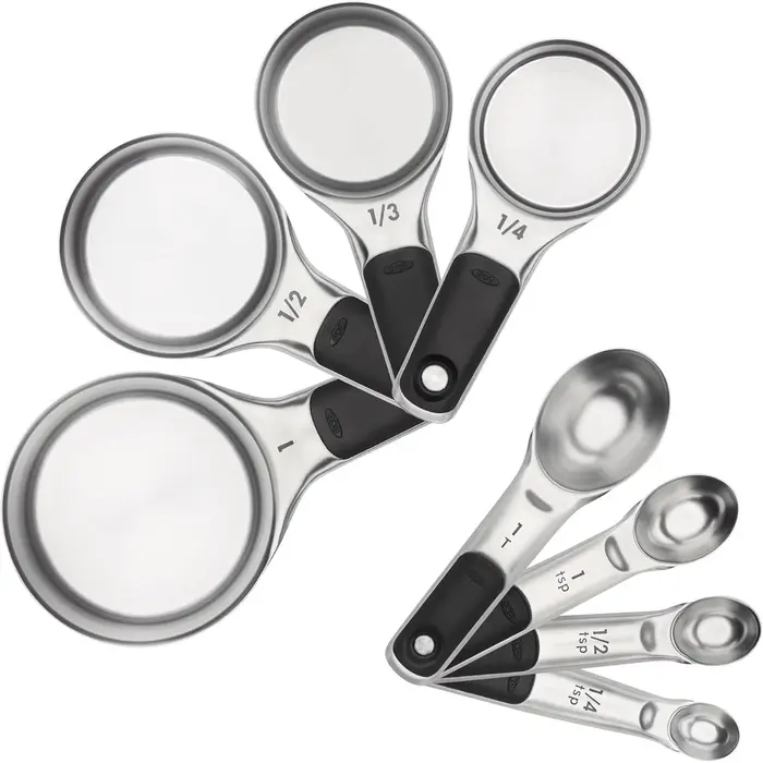 Kit de Medidores OXO Good Grips em Aço Inoxidável - 8 Peças