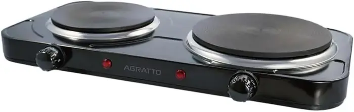 Fogareiro Elétrico FMP em Aço Carbono Preto 2500W