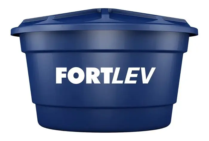 Caixa deapos;água 100L Fortlev Vertical Polietileno Azul