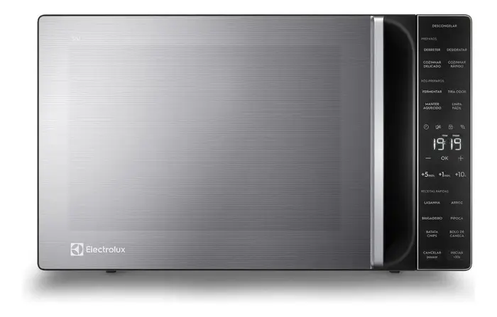Micro-ondas Electrolux ME36S Efficient 36L Inox com Descongelamento Bivolt