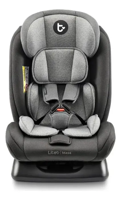 Cadeirinha Infantil para Carro Mass Litet 0-36kg Preta e Cinza - BB458