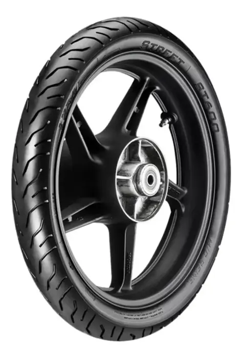 Pneu Vipal ST600 100/80-18 Traseiro Tubeless 59P para Motos