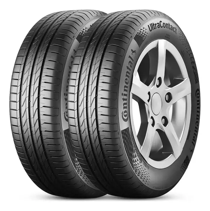 Pneu Continental Ultracontact H 195/65R15 91H - 2 Unidades