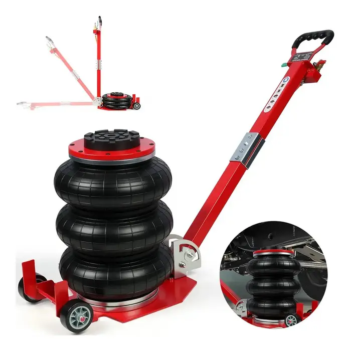 Macaco Pneumático Sanfonado 3 Ton - Automotivo