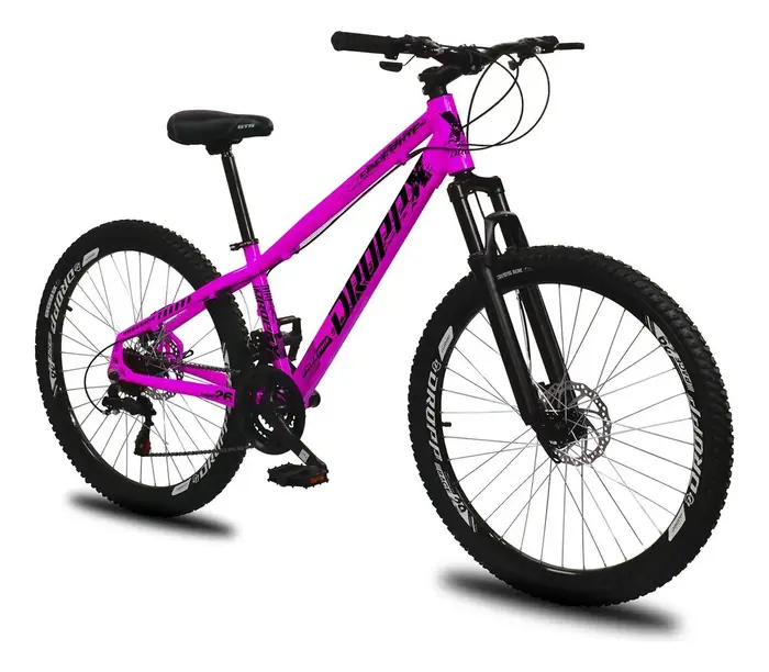 Bicicleta Aro 26 Dropp Freeride 21 Velocidades Freio a Disco