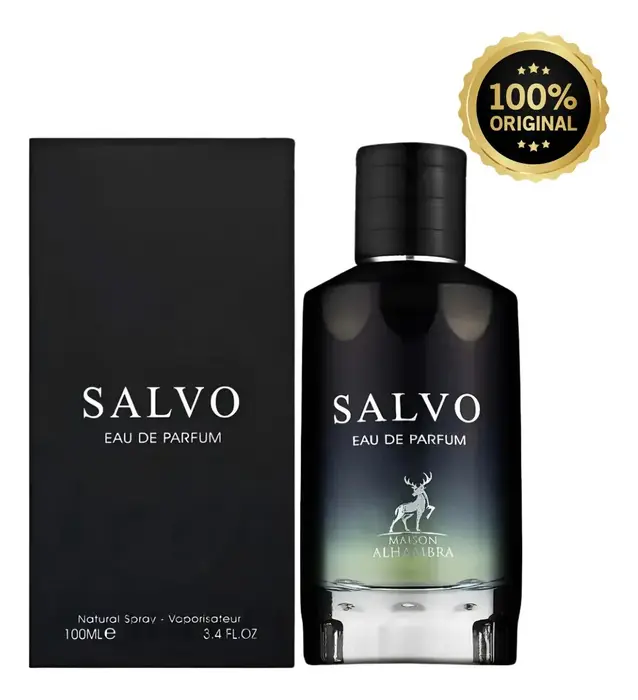 Perfume Arabe Masculino Salvo Eau De Parfum 100 ml