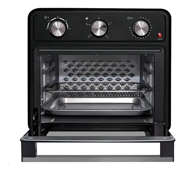 Forno Elétrico Aifryer De Bancada Fogatti 22 Litros Preto
