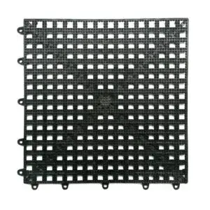Piso Modulado Acqua Kap Preto 30x30cm Kapazi