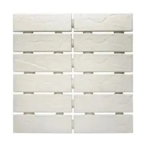 Revestimento Casa Blanca Bold Acetinado Branco 5x15cm 1,42m2