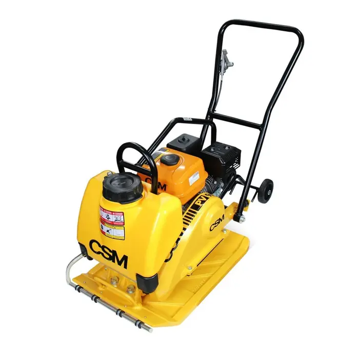 Placa Compactadora Vibratória à Gasolina 4T 7HP com Motor PV60 CSM