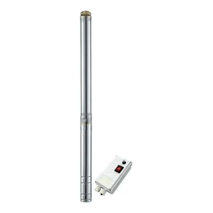 Bomba Submersa 2.5″ DS-16 Monofásica 127V 1/2CV c/ Cx Controle Dancor