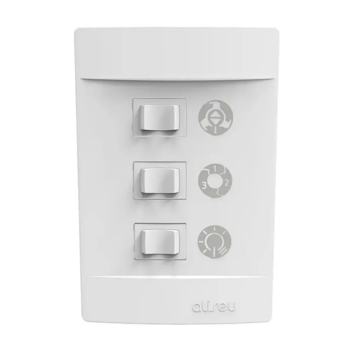 Controle de Parede para Ventilador de Teto Aliseu