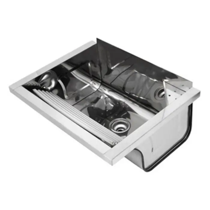 Tanque TS550 com Espelho 35 Litros Aço Inox Docol