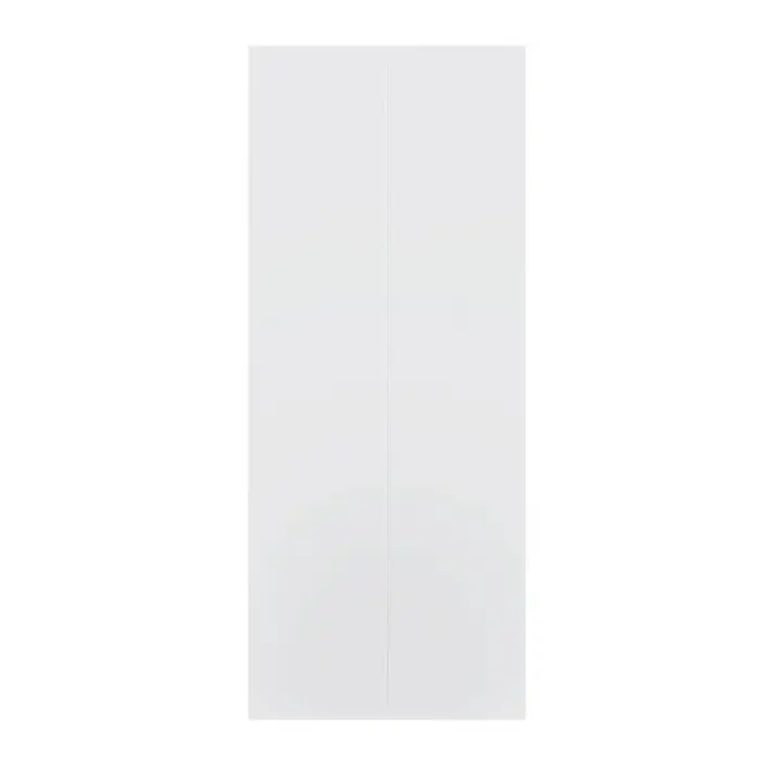 Porta Camarão Colmeia Lisa Primer Branco com Ferragens 210x60cm Vert