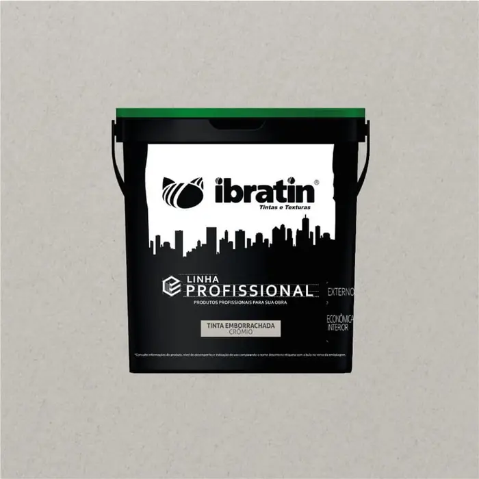 Tinta Acrílica Fosco Emborrachada PRO 15L Ibratin