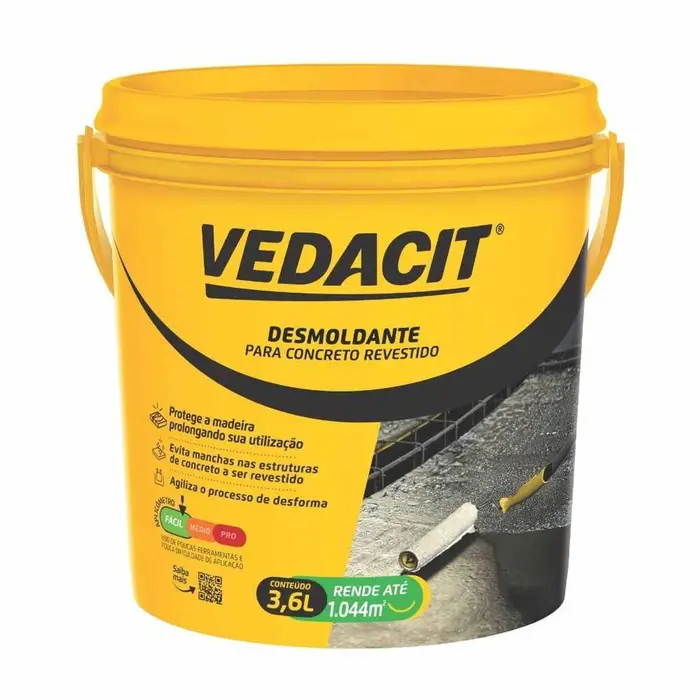 Desmoldante Concentrado para Concreto Revestido Vedacit