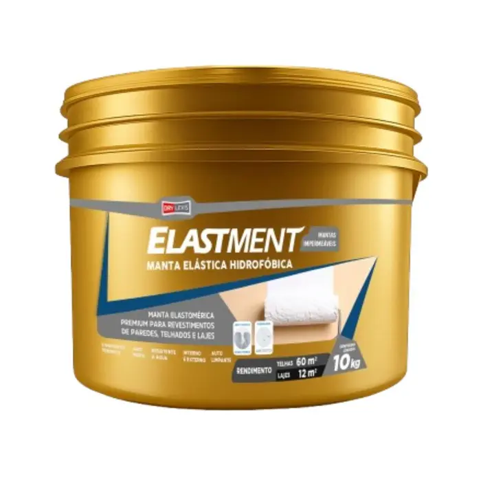 Manta Líquida Elástica Hidrofóbica Branca Elastment