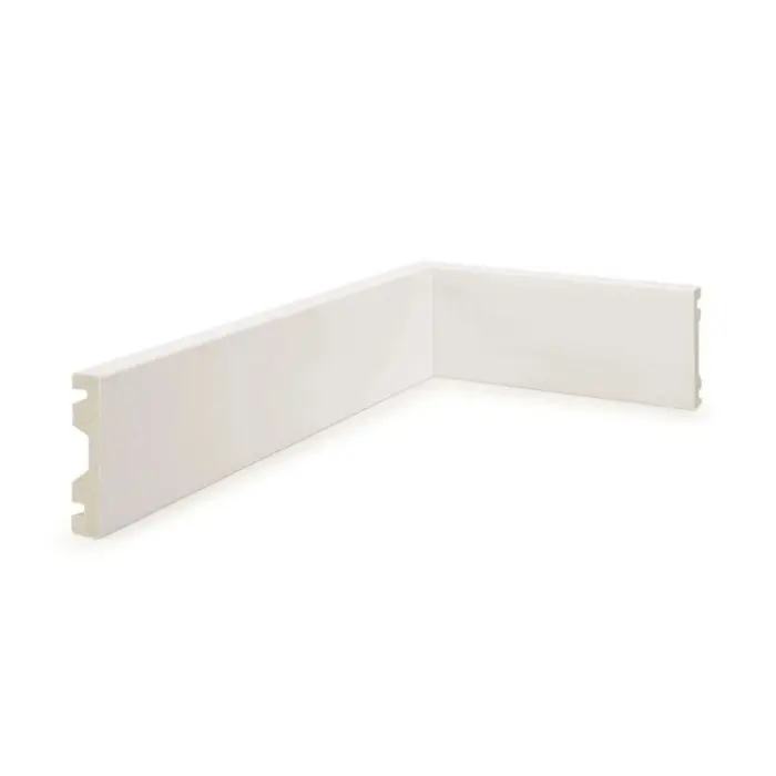 Guarnição Poliestireno Liso Branco Ruffino
