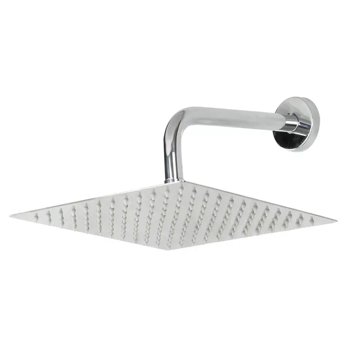 Chuveiro Ducha Inox Fixa Quadrado 25 x 25 cm – NCCFQD