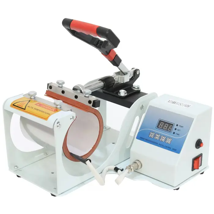 Prensa Térmica para Sublimação em Canecas Painel Digital