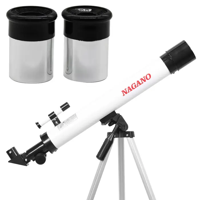 Telescópio de Refração Astronômico 50x 600 – 100x com Tripé