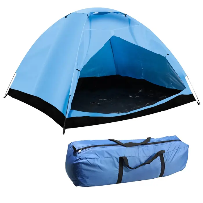 Barraca Tipo Iglu Camping 4 Pessoas 2m Mosquiteiro