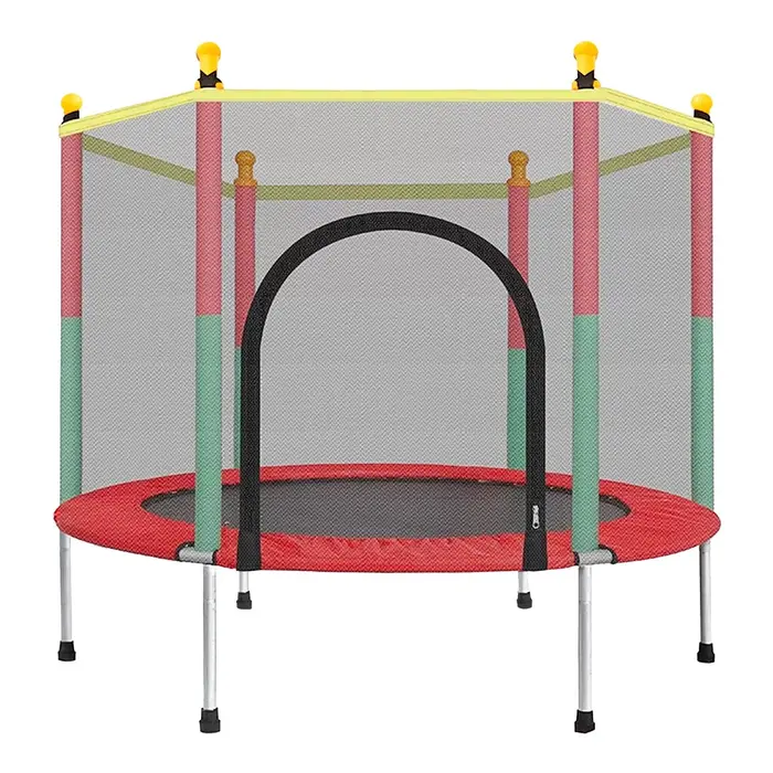 Cama Elástica 140cm com Rede de Proteção