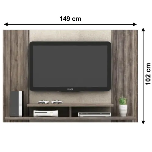 Painel Monaco New Nogueira/Champagne – 902600