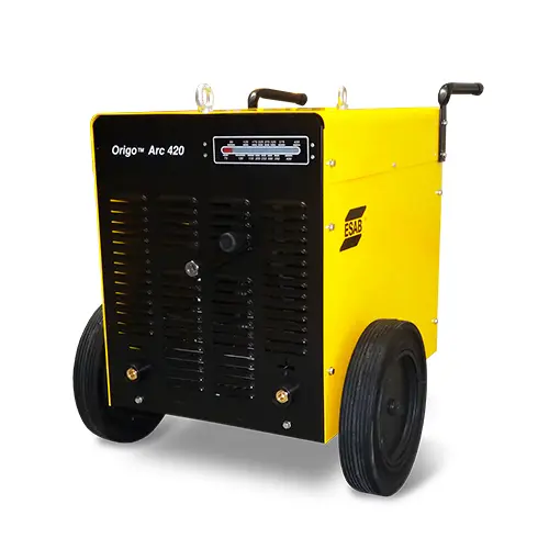 Retificador de Solda Origo Arc – Trifásico, 420 ampères