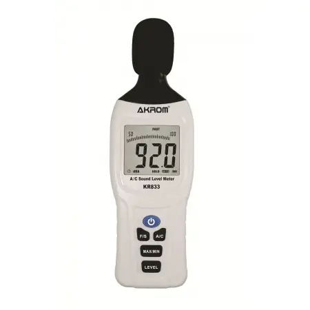 Decibelímetro Digital Ponderação A /C KR833