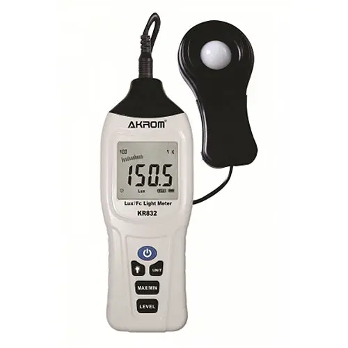 Luxímetro Digital com Sensor Externo – KR832