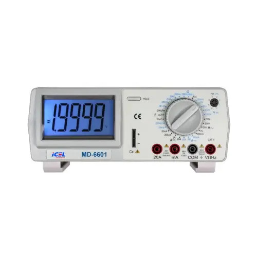 Multímetro de Bancada True RMS Bivolt 127/220v MD-6601
