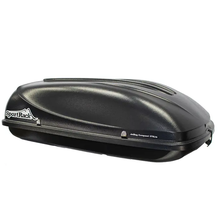 Bagageiro de Teto JetBag Conquest Preto 370 Litros. SPORT RACK-689090