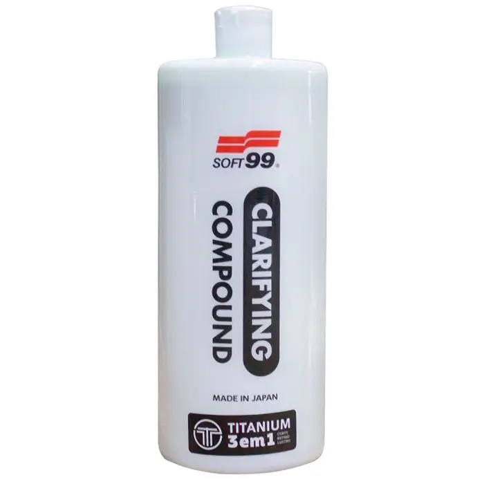 Composto para Polimento Clarifying Titanium 3 em 1 SOFT99-10326