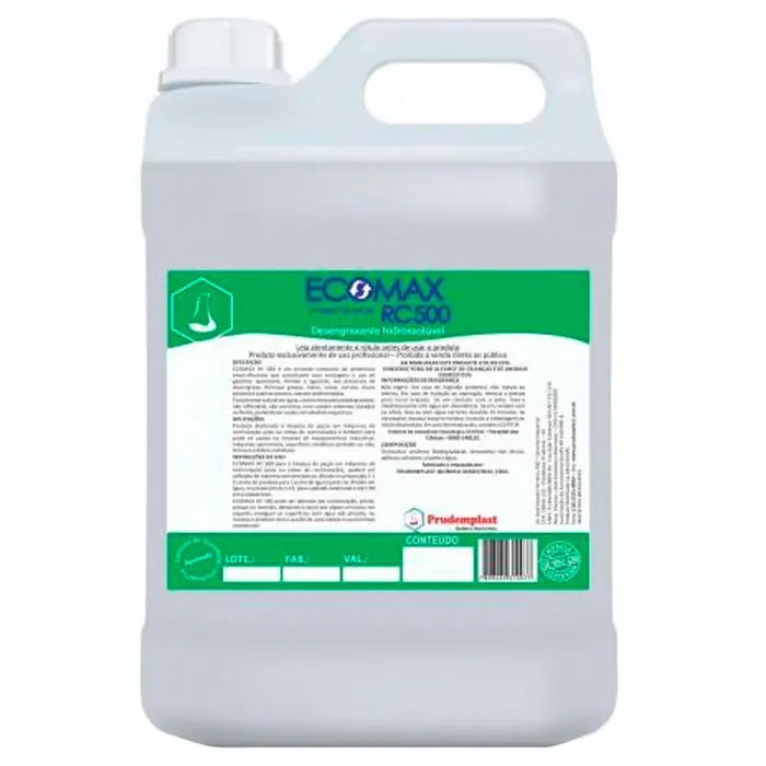 Desengraxante Hidrossolúvel Ecomax RC 500 5L PRUDEMPLAST-1892-3