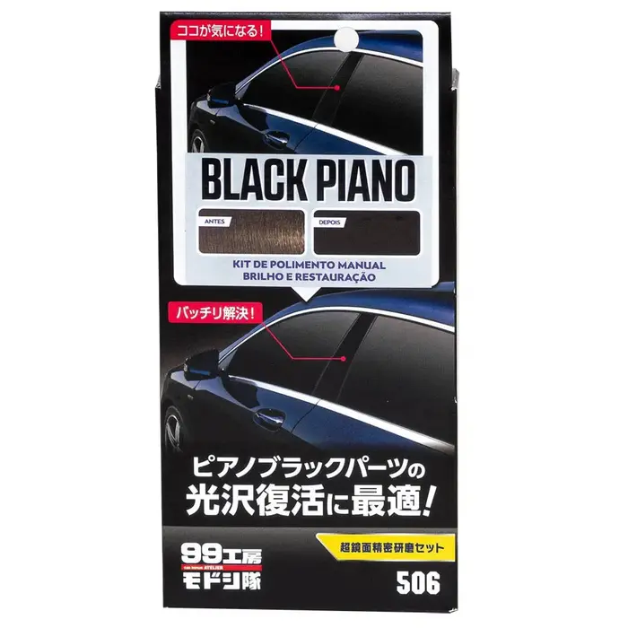 Kit Black Piano Nano Polidor Manual 80ml SOFT99-09506