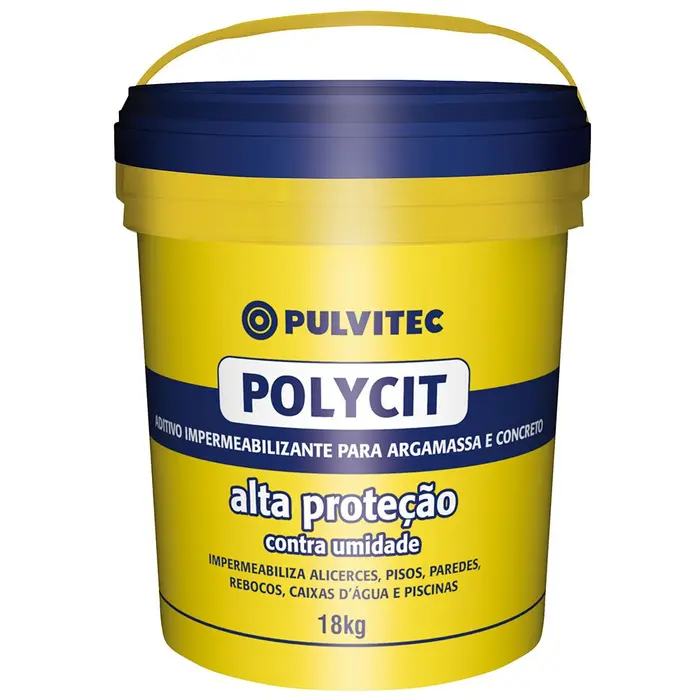 Impermeabilizante Polycit 18kg PULVITEC-NA007