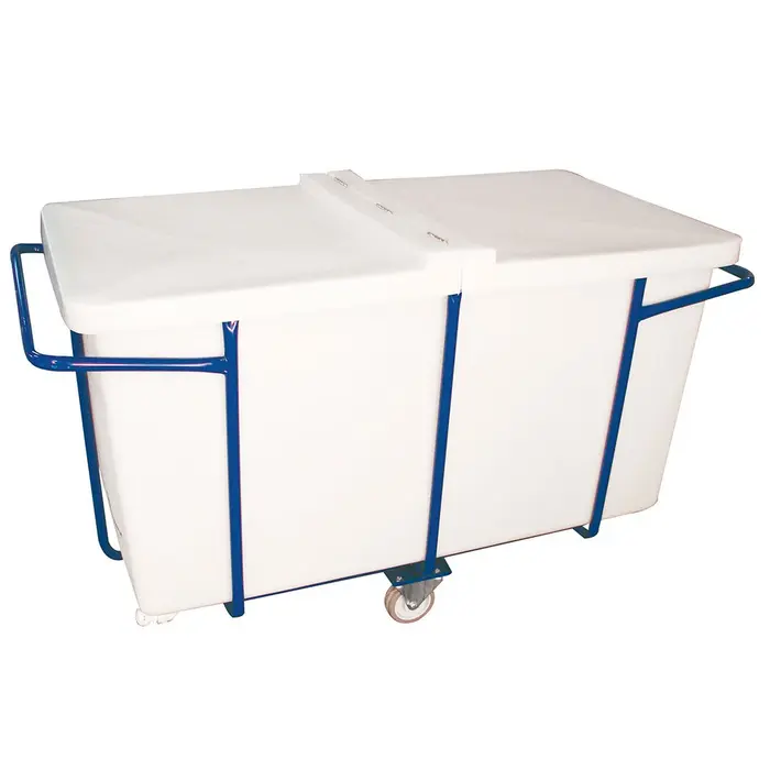 Tampa Branca Bipartida para Carro Cuba Metálico 180L/2,8kg BRALIMPIA-EM182