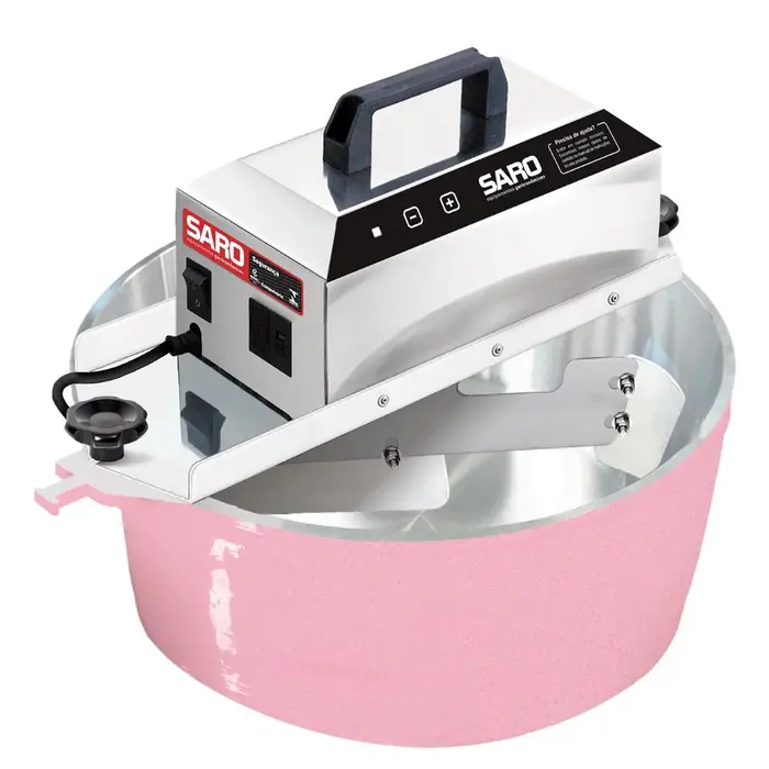 Misturador Elétrico Rosa 5Kg 130W Bivolt com Regulador de Velocidade SARO-PA10RRO