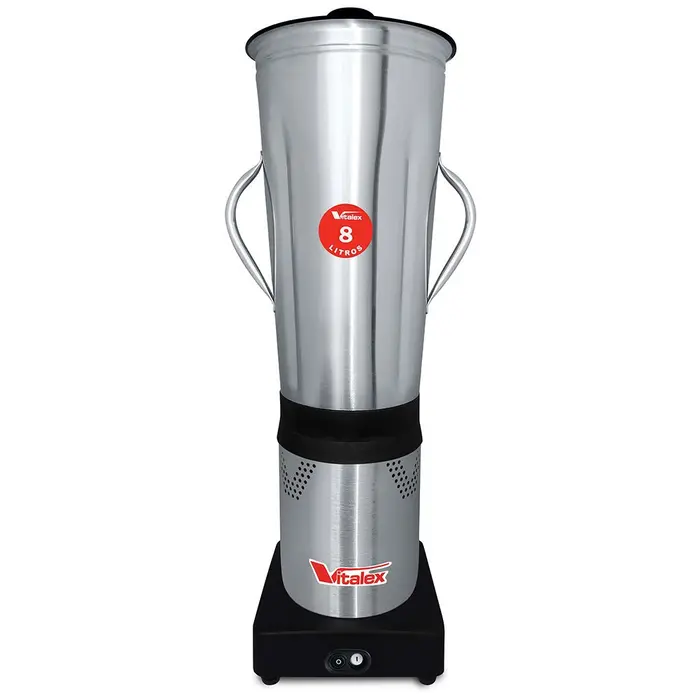 Liquidificador com Baixa Rotação 8L 1200W 3/4CV Bivolt VITALEX-3708