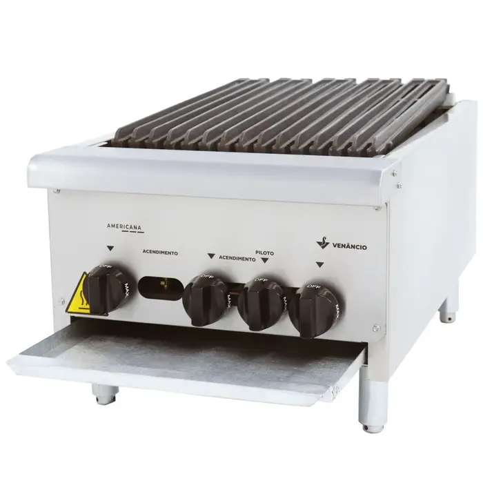 Chapa Grill a Gás Americana 785mm VENANCIO-CGG45