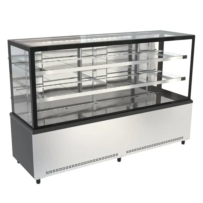 Câmara Fria 2000 Prime 220V 812 Litros Vitrine Ar Forçado Inox VENANCIO-PCF2039399
