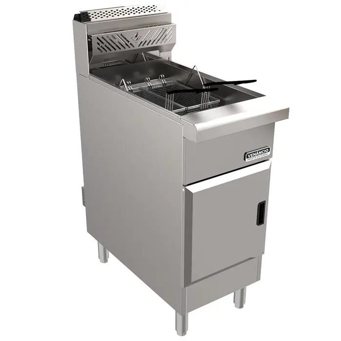 Fritador Óleo Industrial a Gás 16L VENANCIO-RFB40