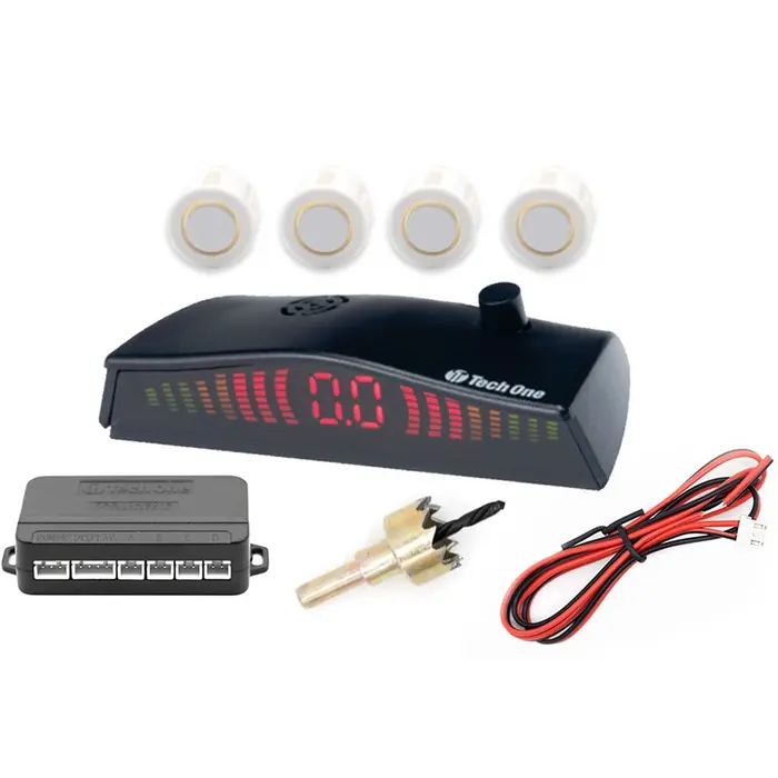 Sensor T1 Padrão Branco 40KHZ 12V TECH ONE-PW-B-2236