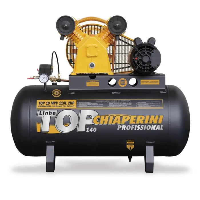 Compressor de Ar 10 Pés 110L 2HP 110/220V