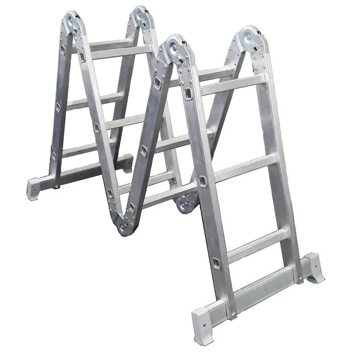 Escada Articulada em Alumínio 3 x 4 com 12 Degraus REISAM-906754