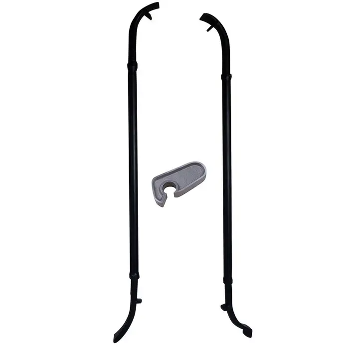 Conjunto Espátulas Truck Preta para Montar e Desmontar Pneus sem Câmara FORTG-CAR-54/PRETO